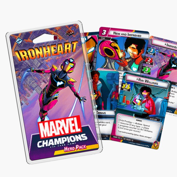 Marvel Champions LCG Ironheart Hero Pack (Exp) Επιτραπέζια Παιχνίδια The Game Rules